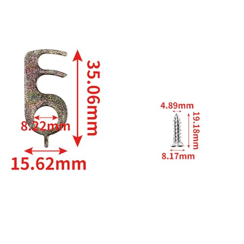 VHEUHZ Grau Komplett Türverschluss Kühlschranktürverriegelung Für RM7 Serie Wohnwagen Wohnmobil kompatibel mit Dometic Kühlschrank