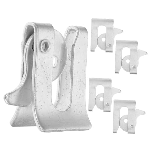 Milisten 5pcs Metal Fence Gate Latch Lock Barn Door Latch