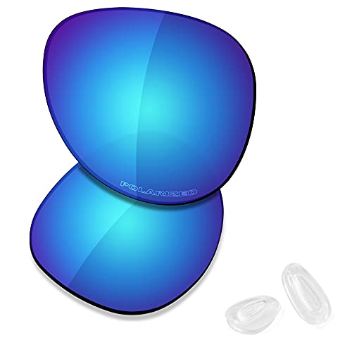 Image of SAUCER Premium Replacement Lenses & Nosepads for Oakley Elmont L OO4119 60mm Sunglasses