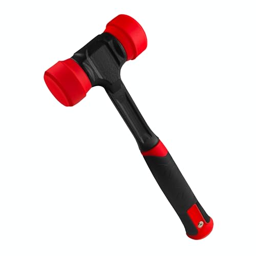 YIYITOOLS 40mm Soft Face Hammer with Rubber Handle