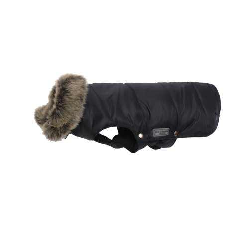 Wolters Cat&Dog 49007 Parka mit Fellkragen 28 cm, schwarz