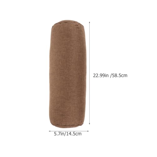Almohada de yoga de algodón y lino con espuma de perlas para un soporte óptimo 6