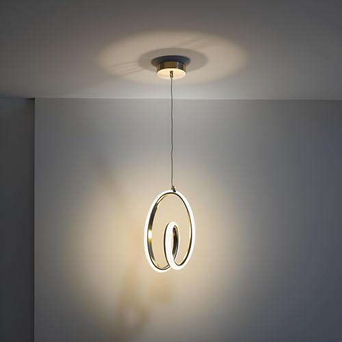 Image of Lyse Decor Led Hanging Lights for Living Room /Bedroom Ceiling /Restaurant /Cafe, Hanging Lamps for Home Decoration, Pendant Lights for Ceiling /Dining Area /Kitchen Island