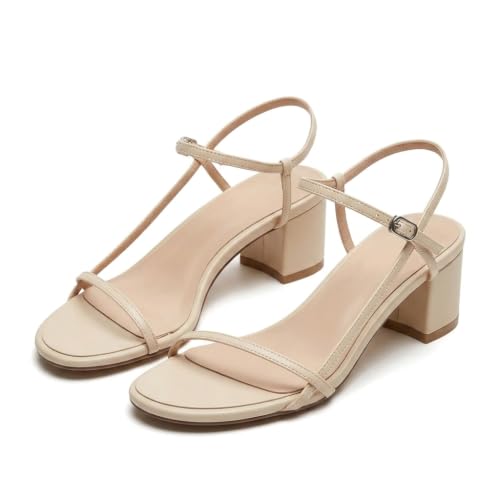 Uunda Fashion Women's Elegant Block Heel Strappy Sandals | Open S...