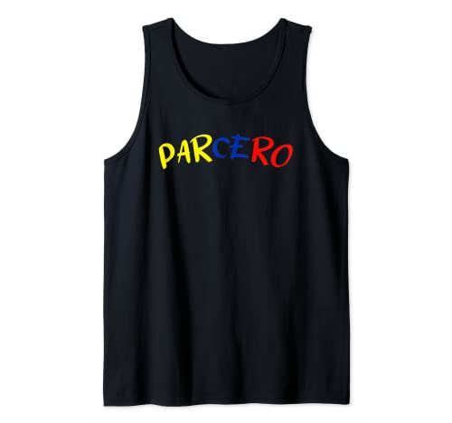 Parcero Colombia Argot Colombiano Divertido Camiseta Colombiana Camiseta sin Mangas