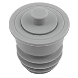 Honseadek Sello de silicona para desagüe de lavadora, fregadero y fregona, cubierta de desodorización impermeable para evitar olores, anillo de sellado de fontanería para el hogar (M)