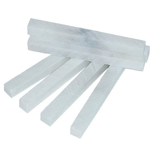 Engineers French Chalk Flat Soapstone Welders Metal Marking Stick Box; White Marble Chalk Professional Quality (25)