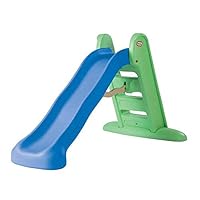 Little Tikes Easy Store Large Slide, Blue/Green