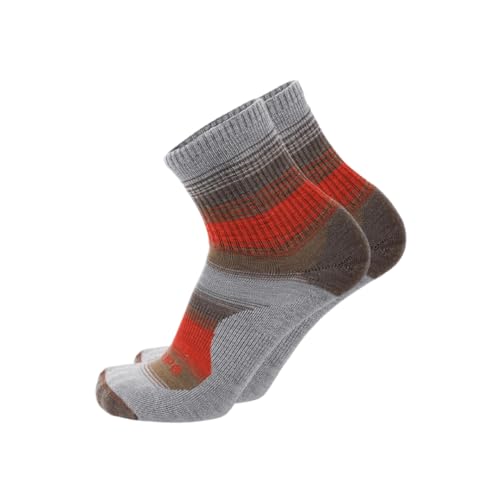 Image of GRIP6 Wool Micro-Crew Socks: Lightweight Wool Socks for Hiking, All Day Comfort - Wicking Crew Socks for Men and Women