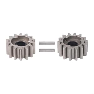 14 Zahn Antrieb Ritzel Kit Links Rechts Set mit Metall Antriebsstiften, Rasenmäher Kettenrad Ersatz für Brast Daye Gude Für Hecht Für Rotenbach, Gartenmaschinen Getriebe