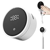 Wall Mounted Toothbrush Holder, Electric Tooth Brush Holders Single Person Cleaner for Bathroom, with Auto Inductive Open/Close Cover, Clean, Dry for Home, Travel