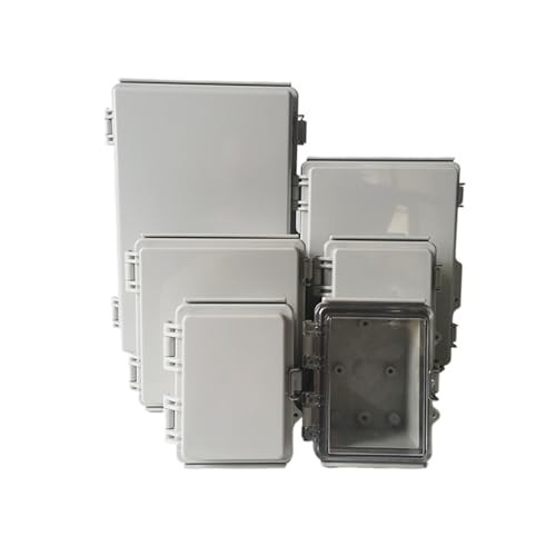 Boîtier d'instrument extérieur étanche IP66 gris 125x125x75 mm - 3
