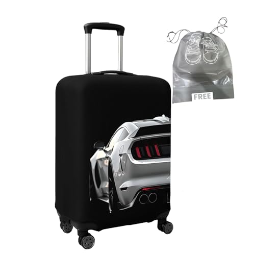 Image of WanderWraps Spendex Polyester Protective Luggage Cover | Hard Luggage Trolley Bag Cover | Washable | Stretchable | S - 20 inch || StreetBeast