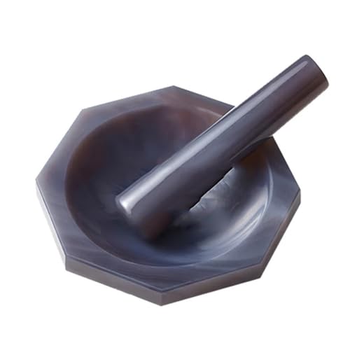 Mortier en cornaline et pilon en agate pure naturelle de haute précision
