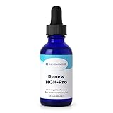 Renew HGH Pro – Professional Grade Homeopathic HGH Drops | Natural Support for Energy, Muscle Recovery, Focus & Healthy Aging | Liquid Formula for Men & Women | 2 fl oz, 30-Day Supply
