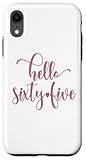Photo Gallery 65 ° compleanno per le donne hello sixty five 65 anni carino custodia per iphone xr Photo Gallery 65 ° compleanno per le donne hello sixty five 65 anni carino custodia per iphone xr