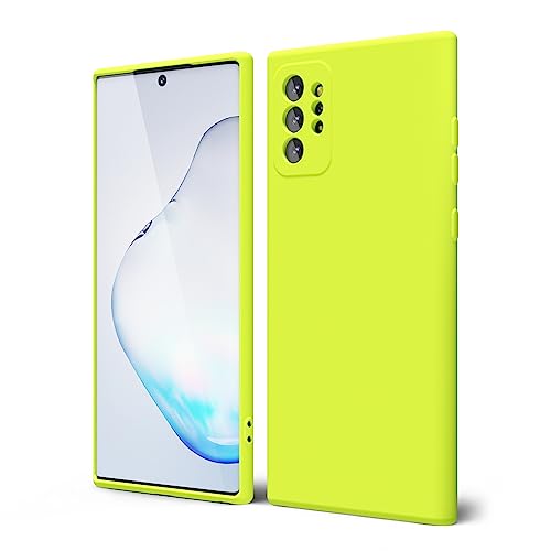 Funda para Samsung Note 10 Plus oakxco de silicona flexible con pantalla de 6.8 pulgadas