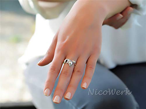 NicoWerk SRI514 - Anello da donna in argento