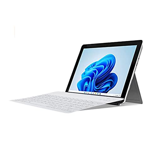 ASHATA Teclado Español Inalámbrico Bluetooth, Portátil con Ñ, Universal para Tableta de 10 Pulgadas, Recargable, para Android/OS X/Windows