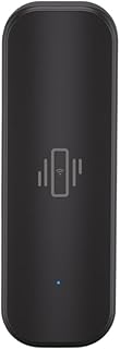 Home Alarmanlage, drahtloses WLAN für intelligenten Bewegungsmelder, kompatibel mit TUY A/Smart Life App (für WLAN, schwarz)
