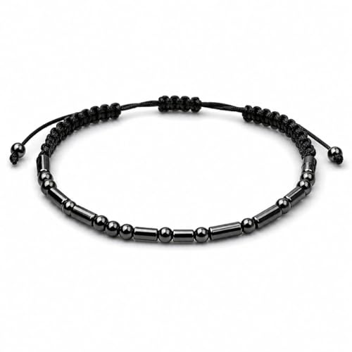 Image of Personalized Morse Code Bracelet - Custom Secret Message Adjustable Bracelet 4mm