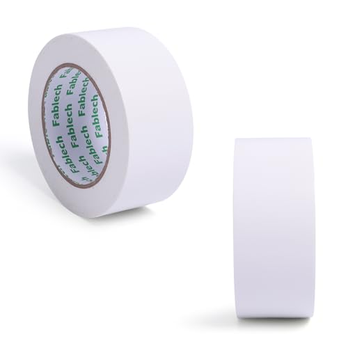 Image of 3 Pack Heavy Duty Duct Tape, 9 Mil Thickness, 2 Inch x 30 Yards, Waterproof Strong Adhesive, Flexible, Tear by Hand, Multi-Use for Home Repairs, DIY, Indoor Outdoor (White)