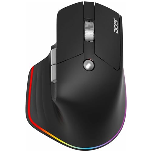 Ratón ergonómico Acer Easy Fit con conexión dual por Bluetooth y receptor USB 2