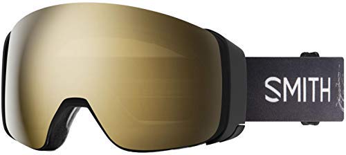 Smith 4D MAG Snow Goggles AC Markus Eder ChromaPop Sun Black Gold Mirror