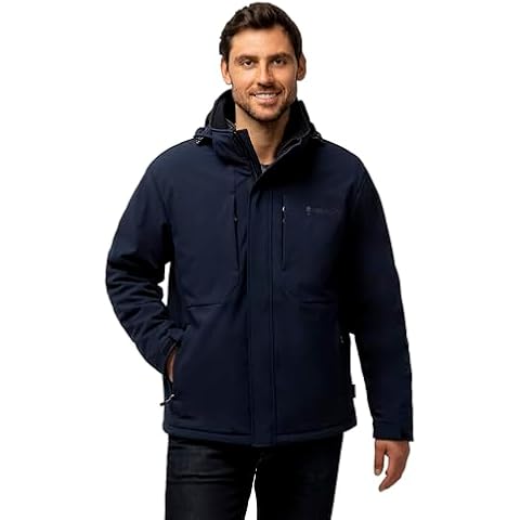 Free Country Men's Atalaya III 3-in-1 Systems Jacket Navy XL Cover