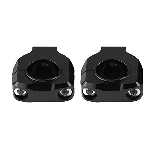 Torretas de manillar de aleación de aluminio Qqmora CNC para motocicletas de 28 mm, 2 uds