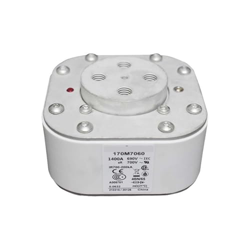 Fusible 170M7060 tipo caída bajo voltaje componente eléctrico