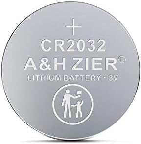 10Pcs 3V CR2032 Lithium Battery Button Coin Batteries for thermometer,Clocks, Watches, Calculators(2Pack)