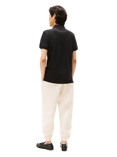 Image of Tommy Hilfiger Men's Short Sleeve Polo Shirts in Slim Fit with Stretch and Organic Pique Cotton