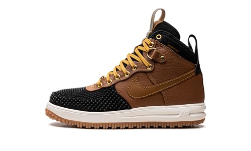 Image of Brown & Black Nike Lunar Duckboot - Goldtone
