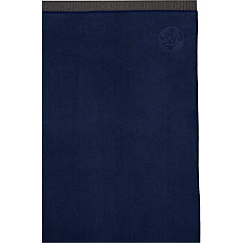 Manduka eQua Hot Yoga Mat Towel - 72" Instant Moisture Activated Grip Ultra Soft Microfiber Quick Dry, Daily Use Ready Lightweight, Travel Friendly Mat Layer 72 x 26.5 inches