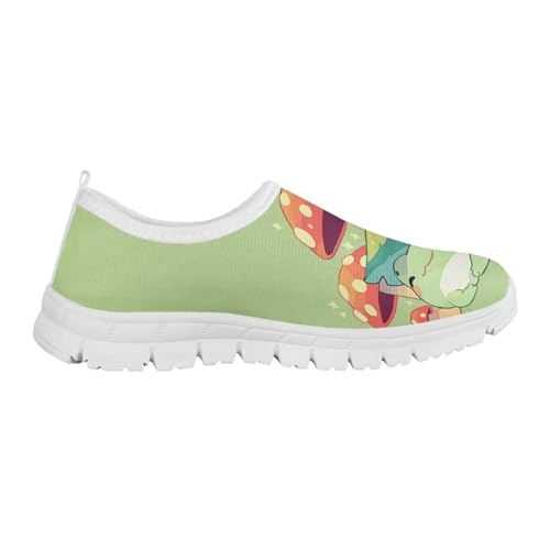 Girls Boys Kids Slip On Sneakers Classic Casual Walking Shoes Lightweight Soft Outdoor Loafers for Party Size 11-15 White Sole3