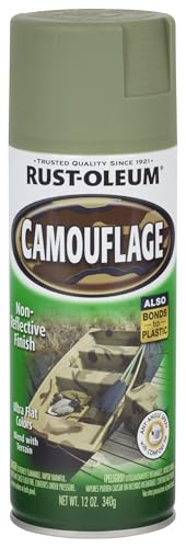 Image of Rust-Oleum 279176 Camouflage 2X Ultra Cover Spray Paint, 12 oz, Army Green