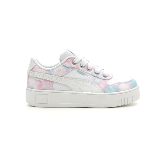 PUMA Toddler Girls Carina Street Cotton Candy Platform Sneakers Shoes Casual - White