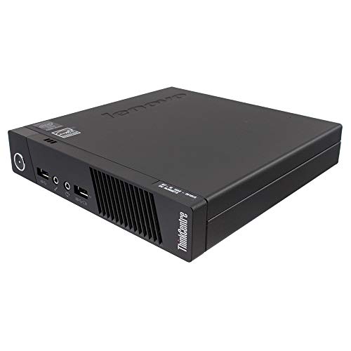 Lenovo ThinkCentre M93p Tiny Desktop PC - i5-4590T 2.00GHz Quad Core, 8GB RAM, 128GB SSD, Win10 Pro (Renewed)