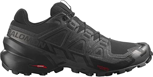 Salomon Zapatos de trail running para mujer Xa Pro 3D, Black Sulphur Spring Bird Of Paradise L47465400, 47 1/3 EU