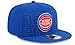 New Era Mens Draft 2023 9fifty Snapback Hat Cap (US, Alpha, One Size, Royal Blue, Detroit Pistons)
