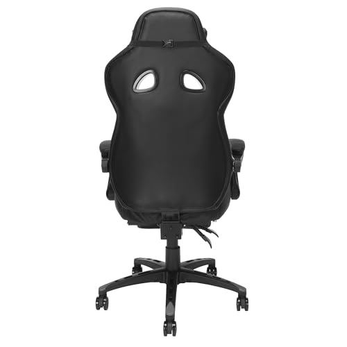 RESPAWN 110 Ergonomic Gaming Chair With Footrest Recliner - Racing Style High Back PC Computer Desk Office Chair - 360 Swivel, Lumbar Support, Adjustable Headrest Pillow, Padded Armrests - 2021 Grey - Image 7