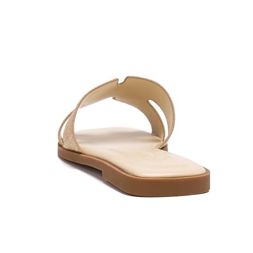 Image of Stratuxx Kaze Women's Open Toe Flat Dress Slide Sandals