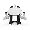 AMVR VR Headset und Touch Controller Displayständer für Quest 2 für Pico 4, Helm- und Griffhalter-Montagestation (Schwarz)