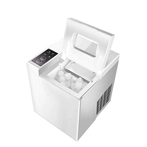 Mini fabricadora automática de hielo eléctrica, máquina para hacer cubos redondos de hielo, capacidad de 15 kg por 24 horas, ideal para bares, tiendas de té con leche y cafeterías miniatura 1