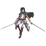 LinkHand Anime Figures for Attack on titen Mikasa Ackerman Movable Joints Figures Anime Action Figur