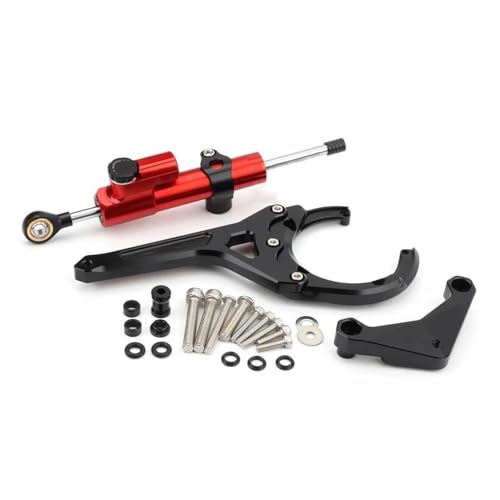 XGQRSTUVX �ɓK�� �X�Y�L GSX-S1000GT 2022-2025 �ɓK�� GSX-S1000GX 2024 2025 2026 CNC �X�e�A�����O�_���p�[�X�^�r���C�U�[�u���P�b�g�}�E���g�L�b�g(Model E)