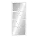Kate and Laurel Cassat Window Wall Accent Mirror, White