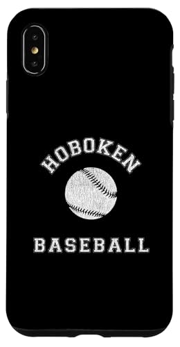Hoboken Baseball Distressed Retro Classic X}zP[X iPhone XS Max p