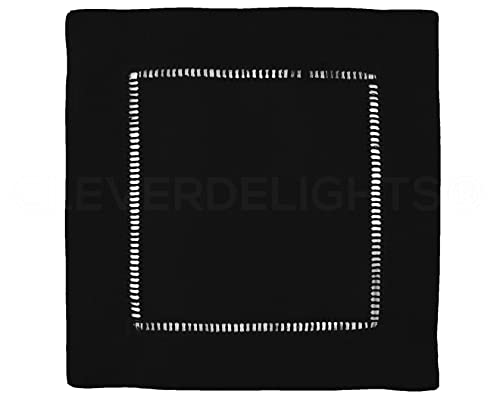 Servilletas cocktail CleverDelights negras 6 pulg., pack 12 miniatura 2
